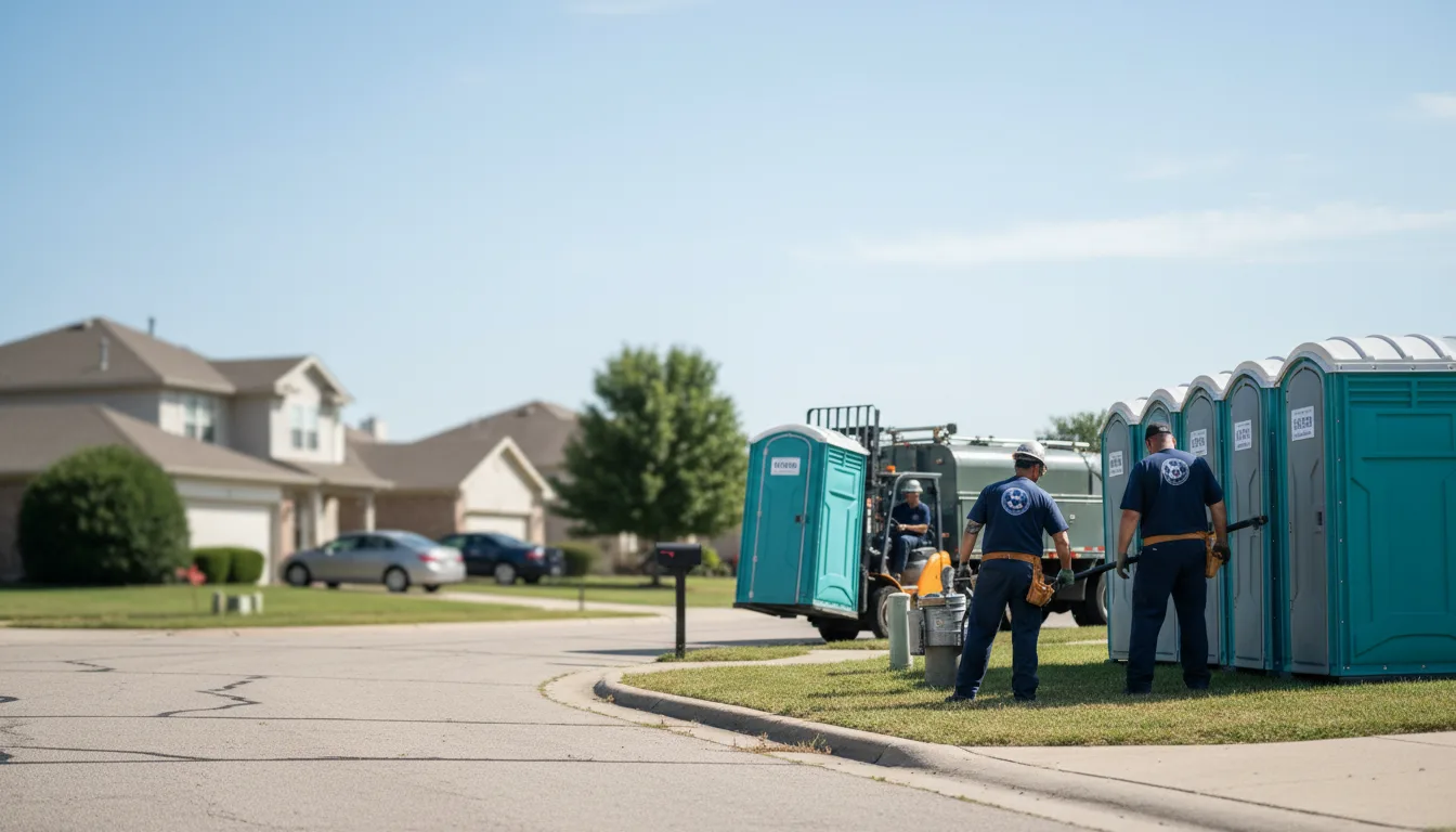 Porta Potty Rental in Hitchita, OK near me